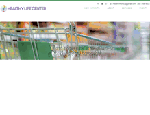 Tablet Screenshot of healthylifecenterithaca.com